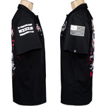 Custom Chop Shop Button Down Death Mechanic Work Shirt