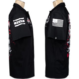 Custom Chop Shop Button Down Death Mechanic Work Shirt