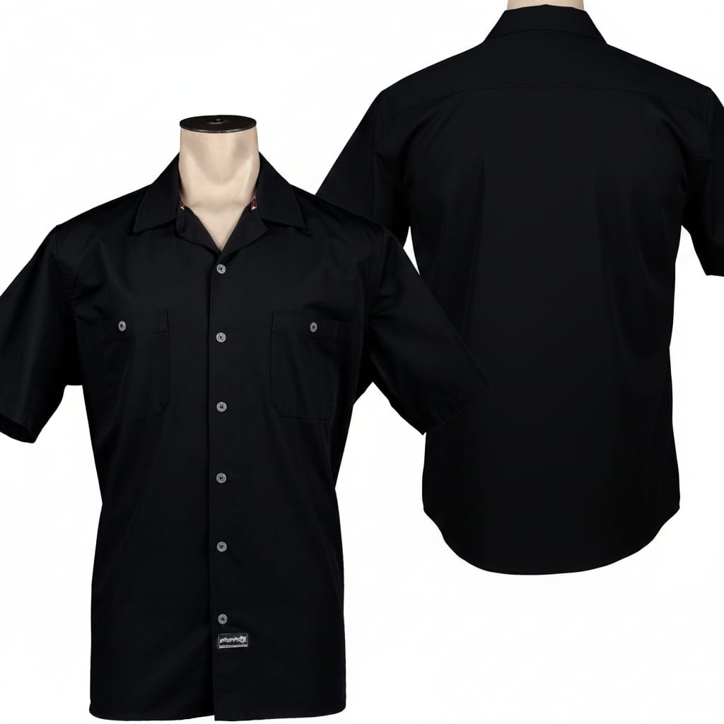 Custom Chop Shop Button Down Drifter Work Shirt