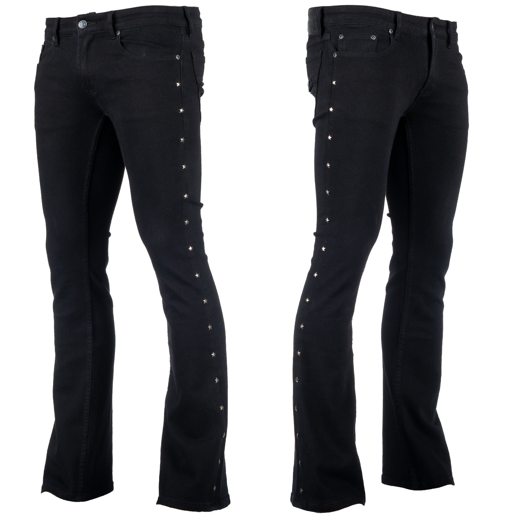 Custom Chop Shop Pants Gauntlet Jeans - MTO Star Side Studs