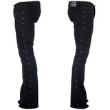 Custom Chop Shop Pants Gauntlet Jeans - MTO Star Side Studs