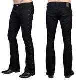 Custom Chop Shop Pants 32 Gauntlet Skull & Crossbones Jeans - Sample