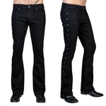 Custom Chop Shop Pants 32 Gauntlet Skull & Crossbones Jeans - Sample