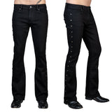 Custom Chop Shop Pants 32 Gauntlet Skull & Crossbones Jeans - Sample