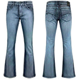 Custom Chop Shop Pants 32 Hellraiser Coated Jeans - Blue Steel - Sample