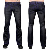 Custom Chop Shop Pants 32 Hellraiser Coated Jeans - Purple Haze - Sample