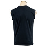 Custom Chop Shop T-Shirt Machine Shop Black Custom Tee - Sleeveless