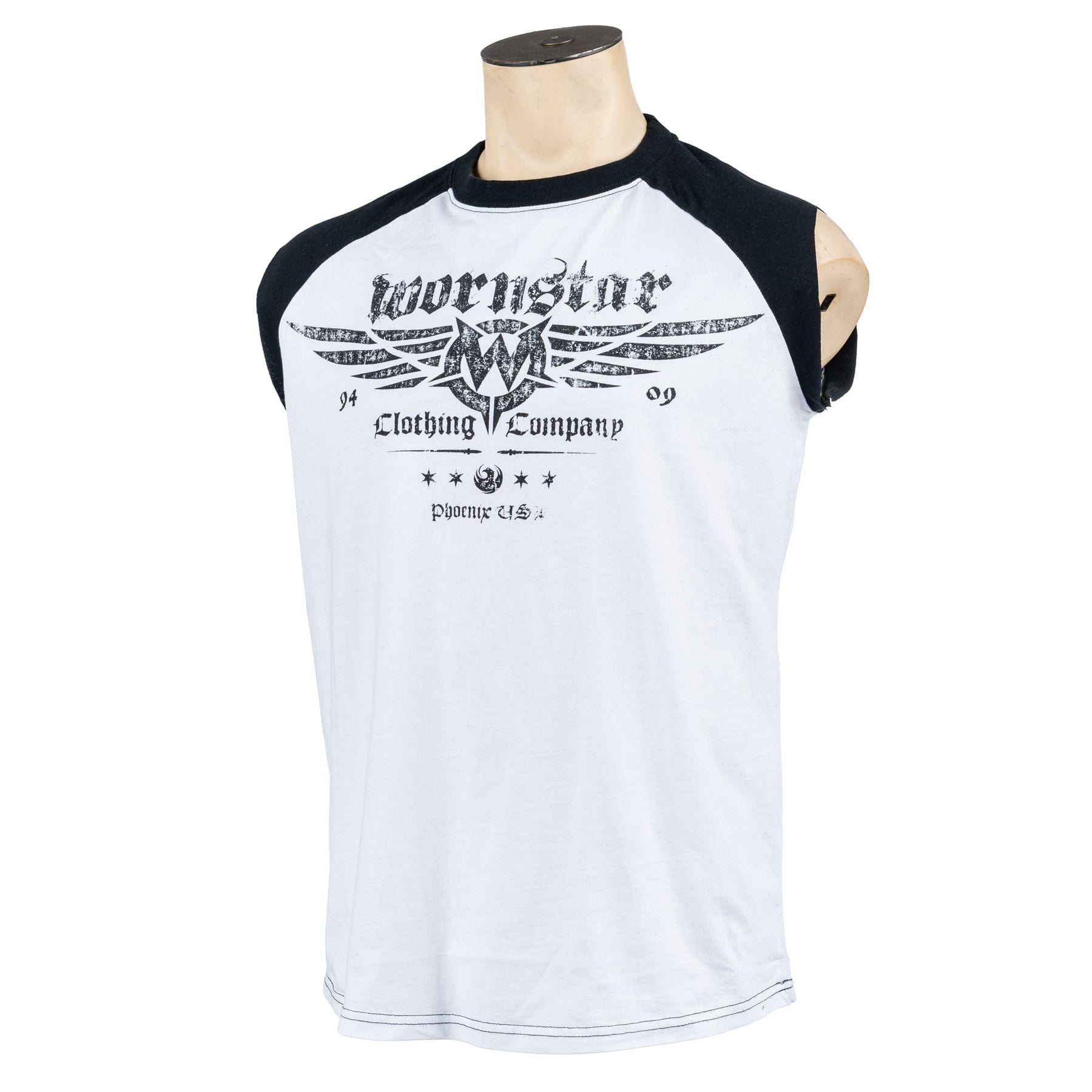 Custom Chop Shop T-Shirt Machine Shop Raglan Custom Tee - Sleeveless