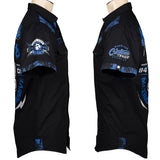 Custom Chop Shop Button Down M Maximum Overdrive Shirt - Short Sleeve