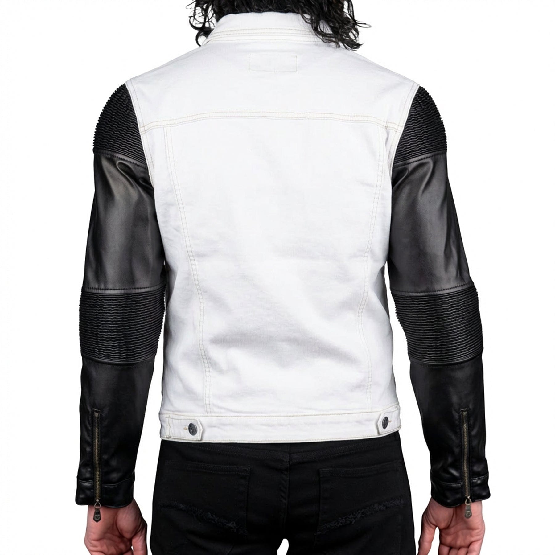 Custom Chop Shop Jacket L Nightcrawler Jacket - White - Sample