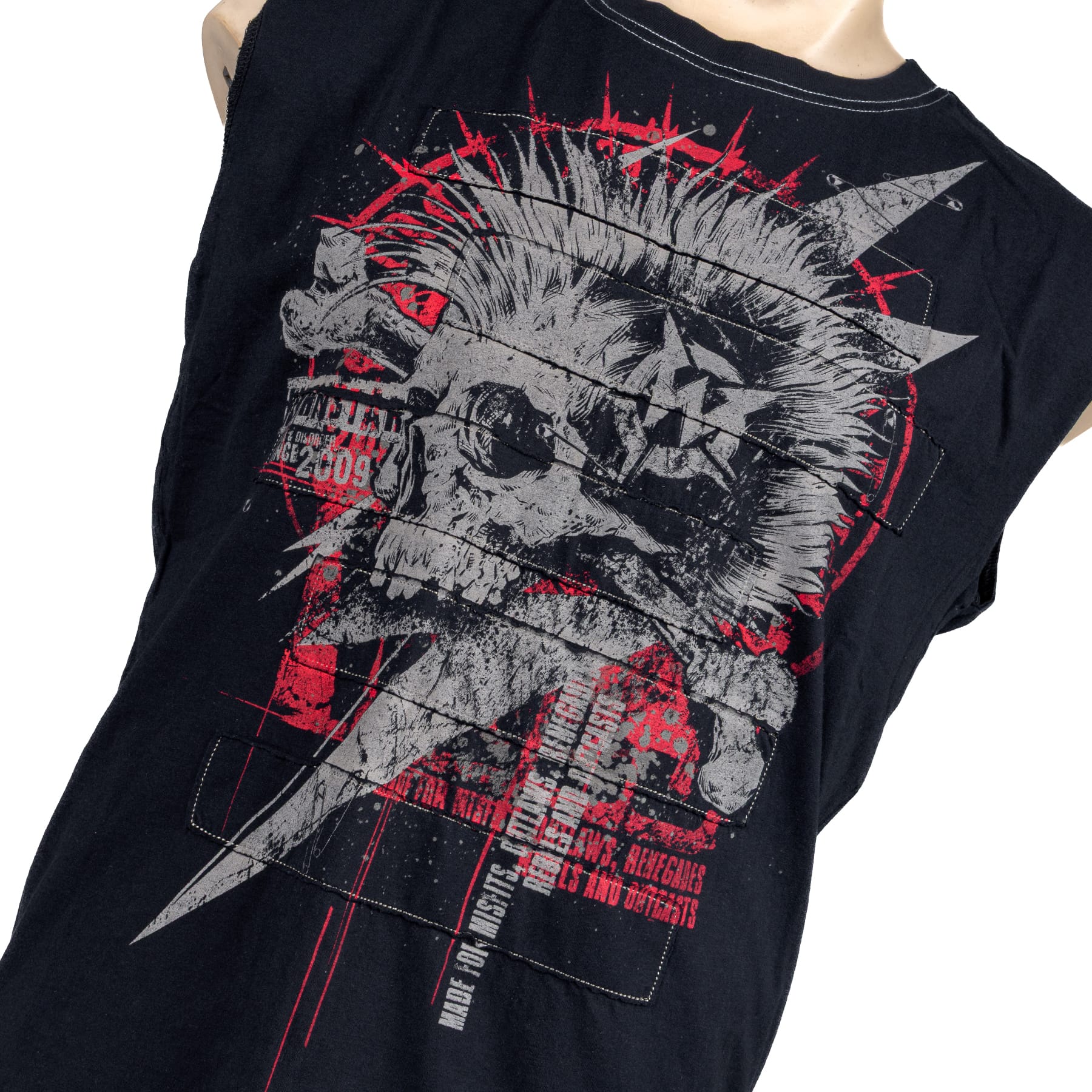 Custom Chop Shop T-Shirt Riot Tee - Sleeveless - Ready to Ship - Size Large