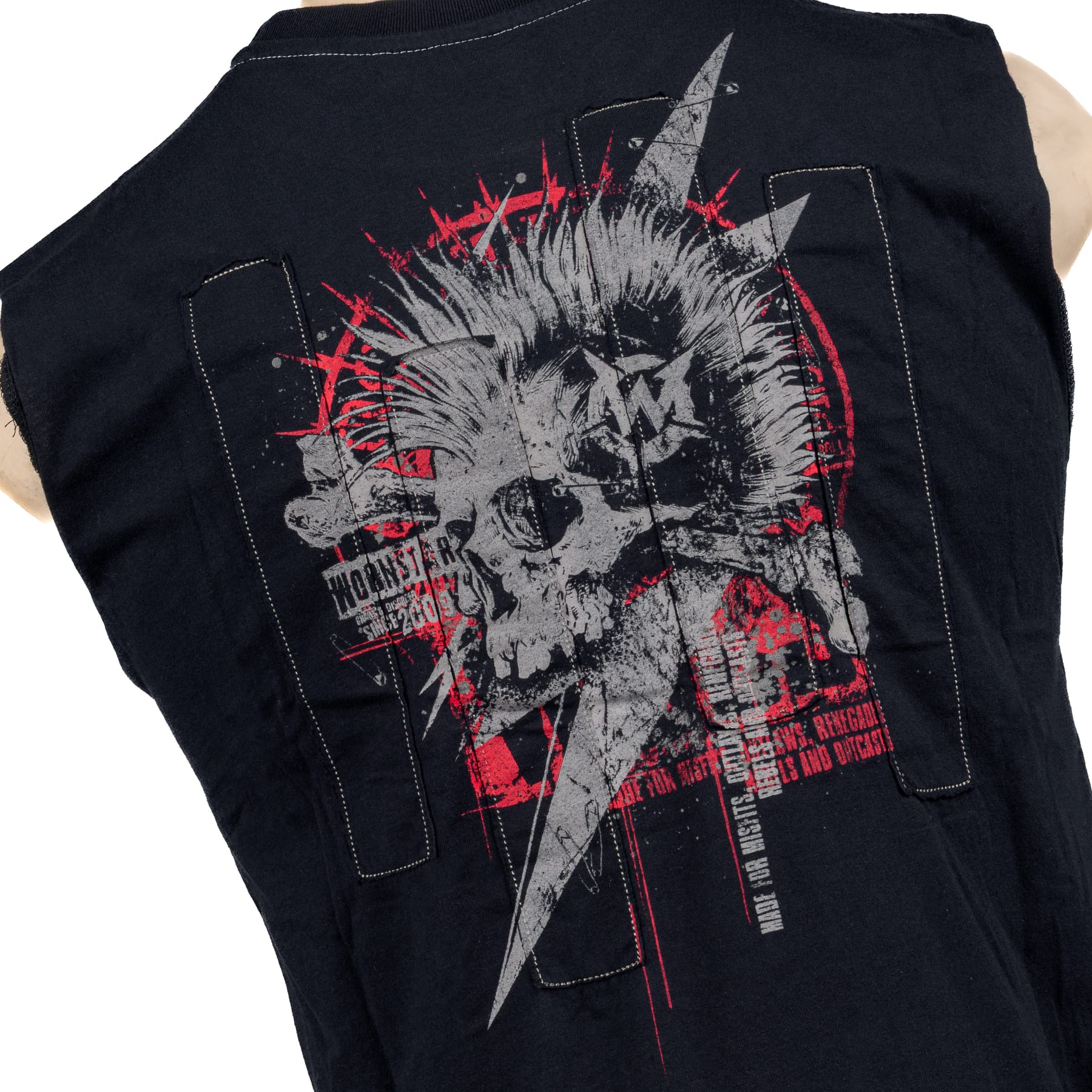 Custom Chop Shop T-Shirt Riot Tee - Sleeveless - Ready to Ship - Size Medium
