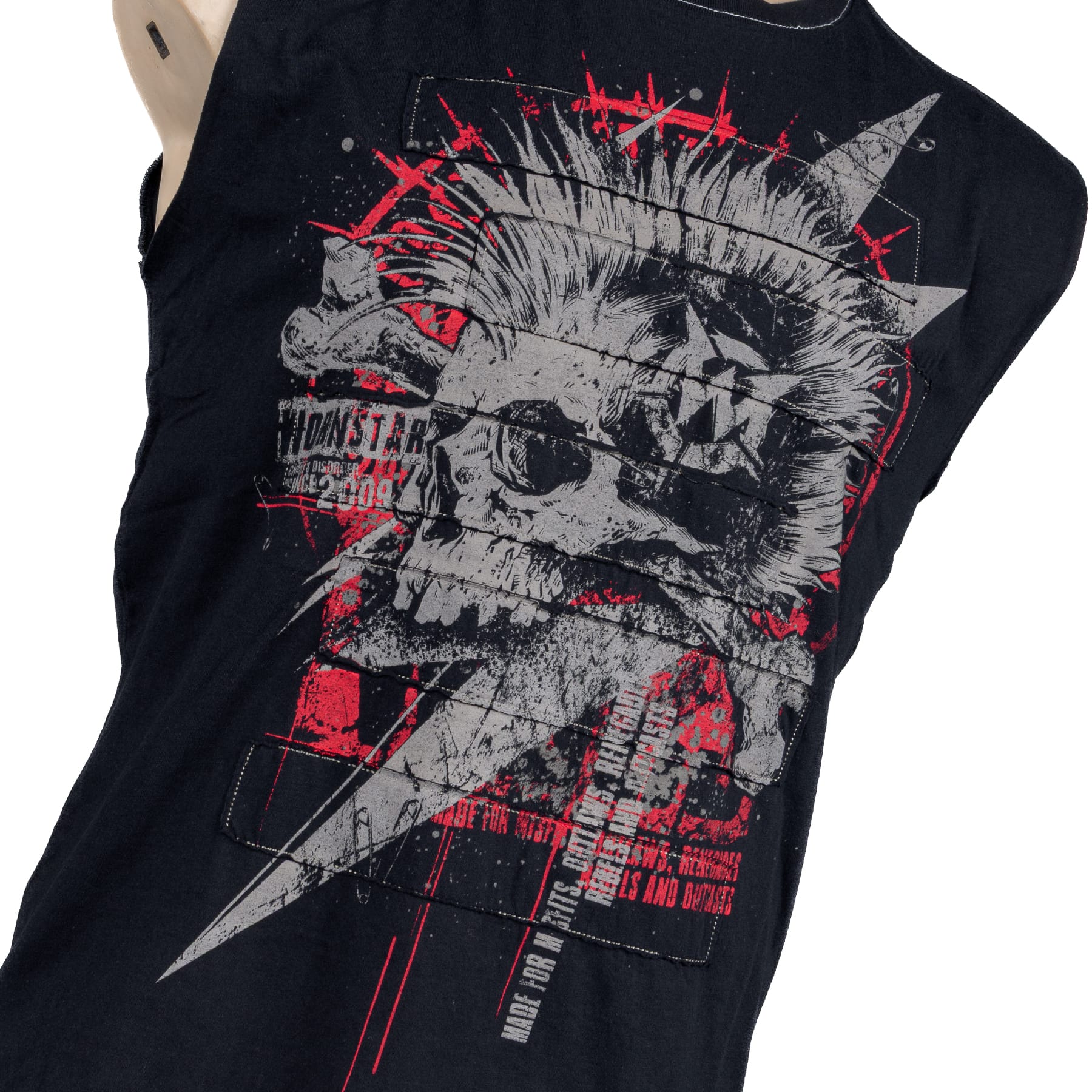 Custom Chop Shop T-Shirt Riot Tee - Sleeveless - Ready to Ship - Size Medium