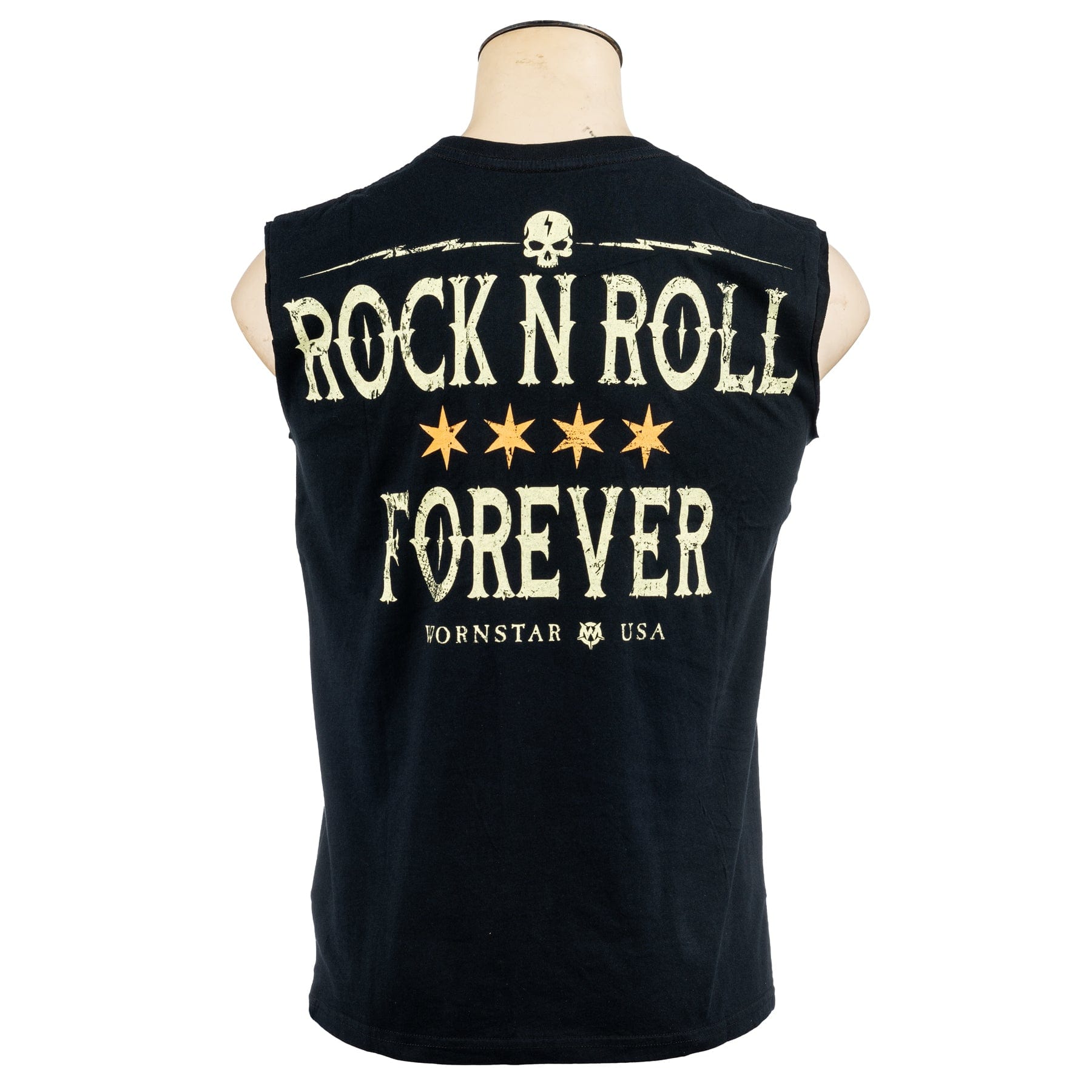 Custom Chop Shop T-Shirt Rock n Roll Forever Custom Tee - Sleeveless