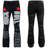 Custom Chop Shop Pants 32 Rock N Roll Star Jeans - Sample