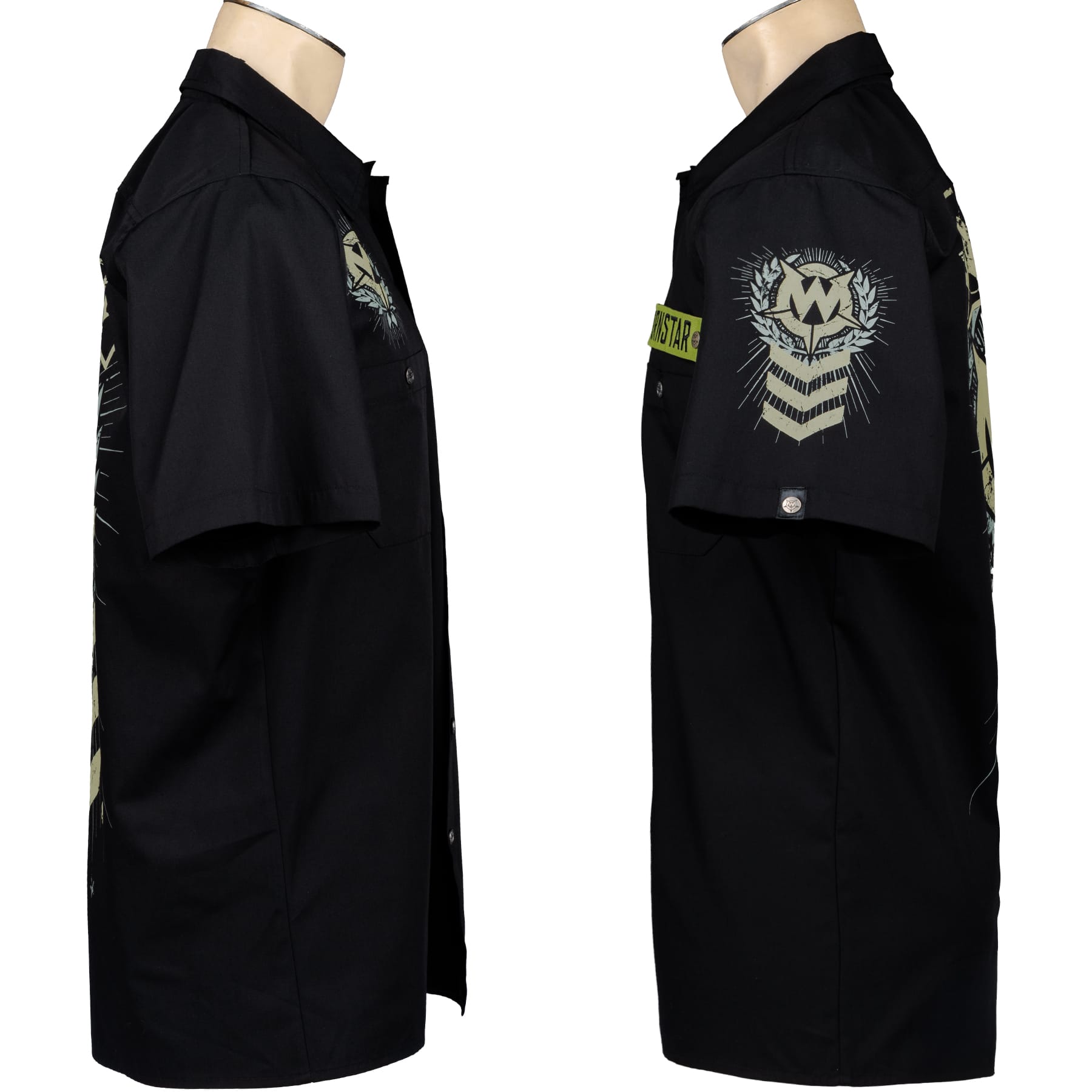 Custom Chop Shop Button Down SGT Work Shirt
