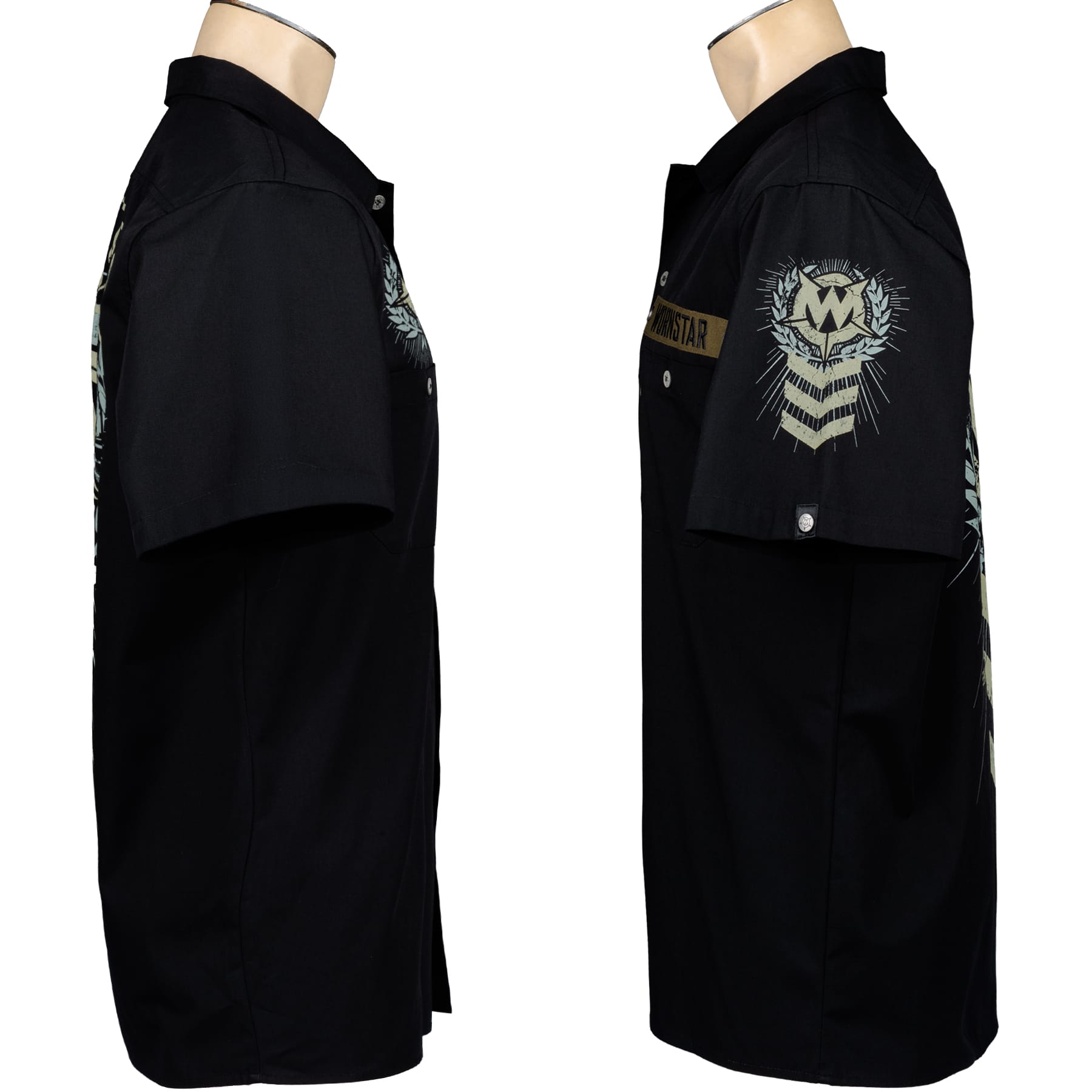 Custom Chop Shop Button Down SGT Work Shirt