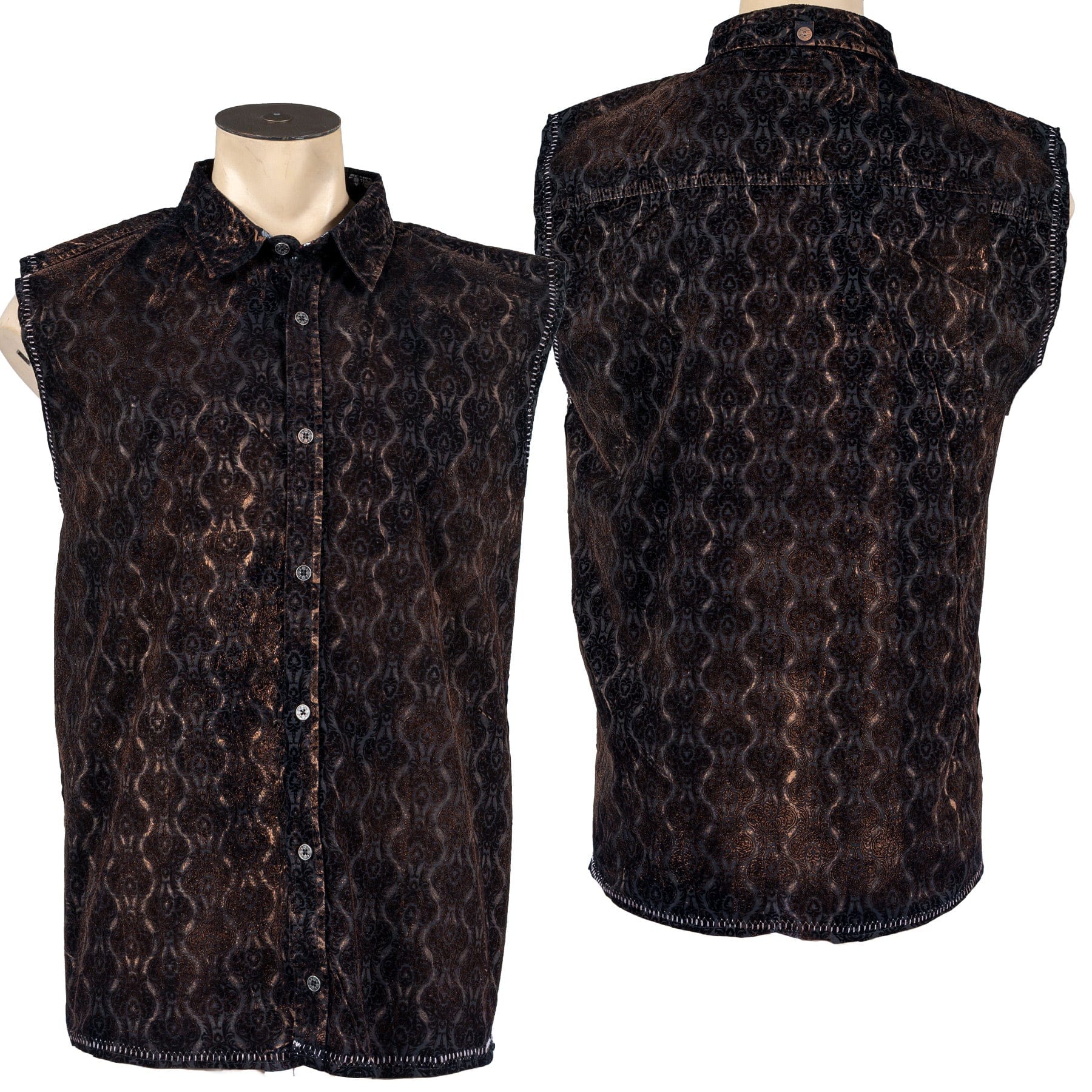 Custom Chop Shop T-Shirt Sleeveless Custom Shirt - Ready to ship - Size Large