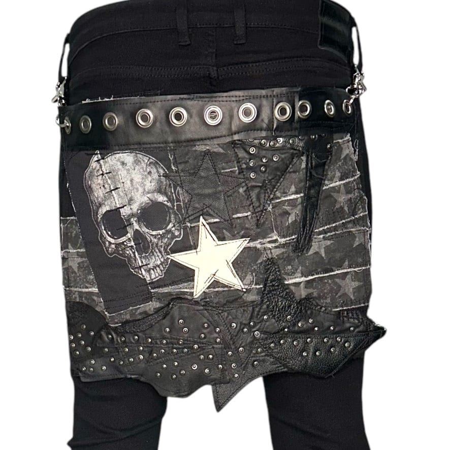 Custom Chop Shop Accessory Wornstar Custom Belt Flair - Distorted