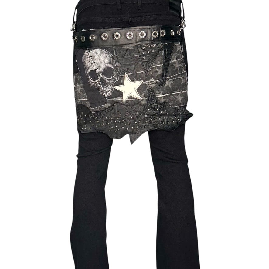 Custom Chop Shop Accessory Wornstar Custom Belt Flair - Distorted