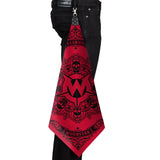 Custom Chop Shop Accessory Wornstar Custom - Belt Flair - Roulette Red Black