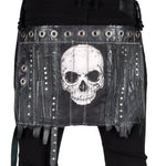 Custom Chop Shop Accessory Wornstar Custom Belt Flair - Skull - WSCBF25-003