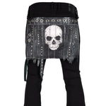 Custom Chop Shop Accessory Wornstar Custom Belt Flair - Skull - WSCBF25-003