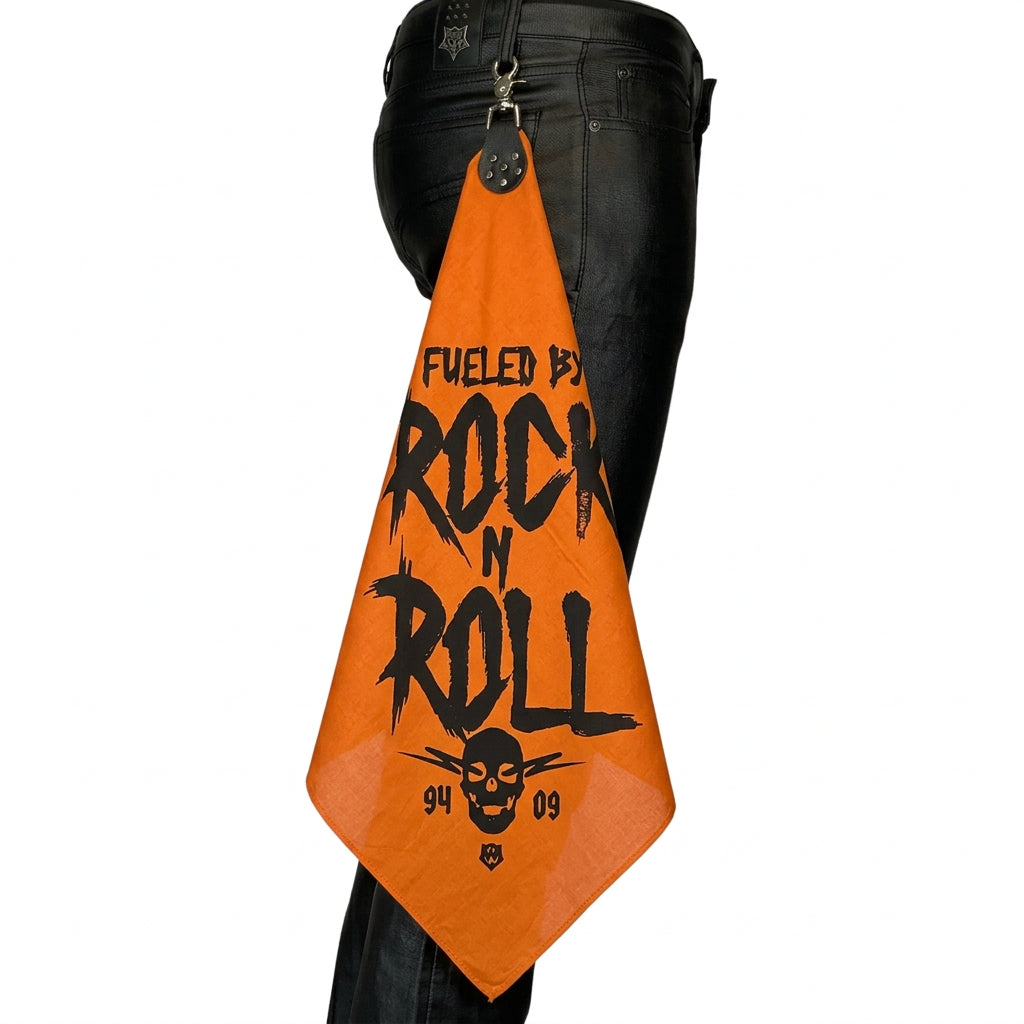 Custom Chop Shop Accessory Wornstar Custom - Belt Flair - WHITE - Fueled by Rock n Roll