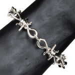 Custom Chop Shop Accessory Wornstar Custom Boot Chain - Barbed Wire