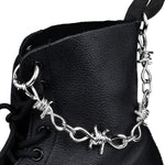 Custom Chop Shop Accessory Wornstar Custom Boot Chain - Barbed Wire