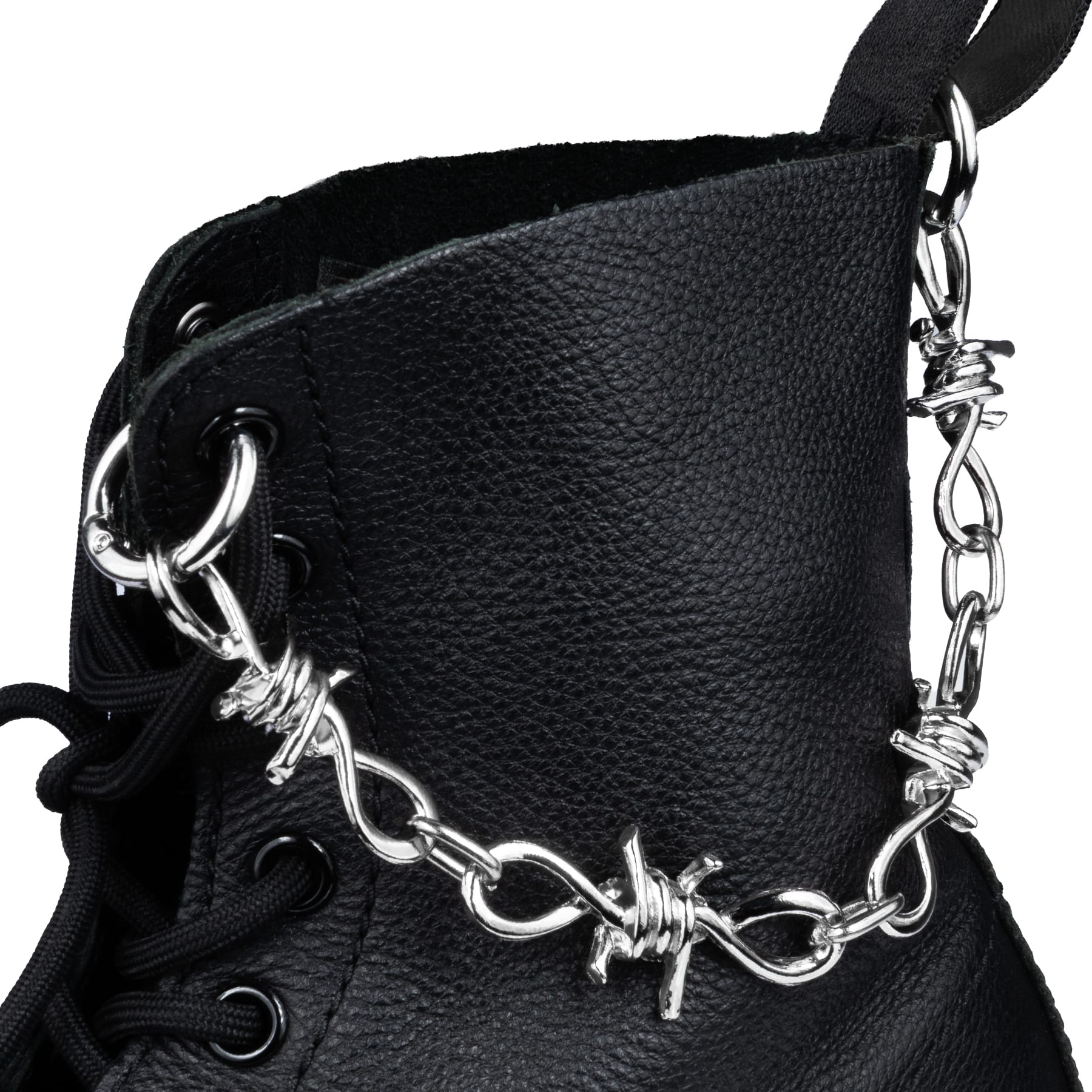 Custom Chop Shop Accessory Wornstar Custom Boot Chain - Barbed Wire
