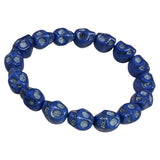 Custom Chop Shop Accessory Wornstar Custom Bracelet - Them Bones - Blue