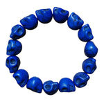 Custom Chop Shop Accessory Wornstar Custom Bracelet - Them Bones - Blue