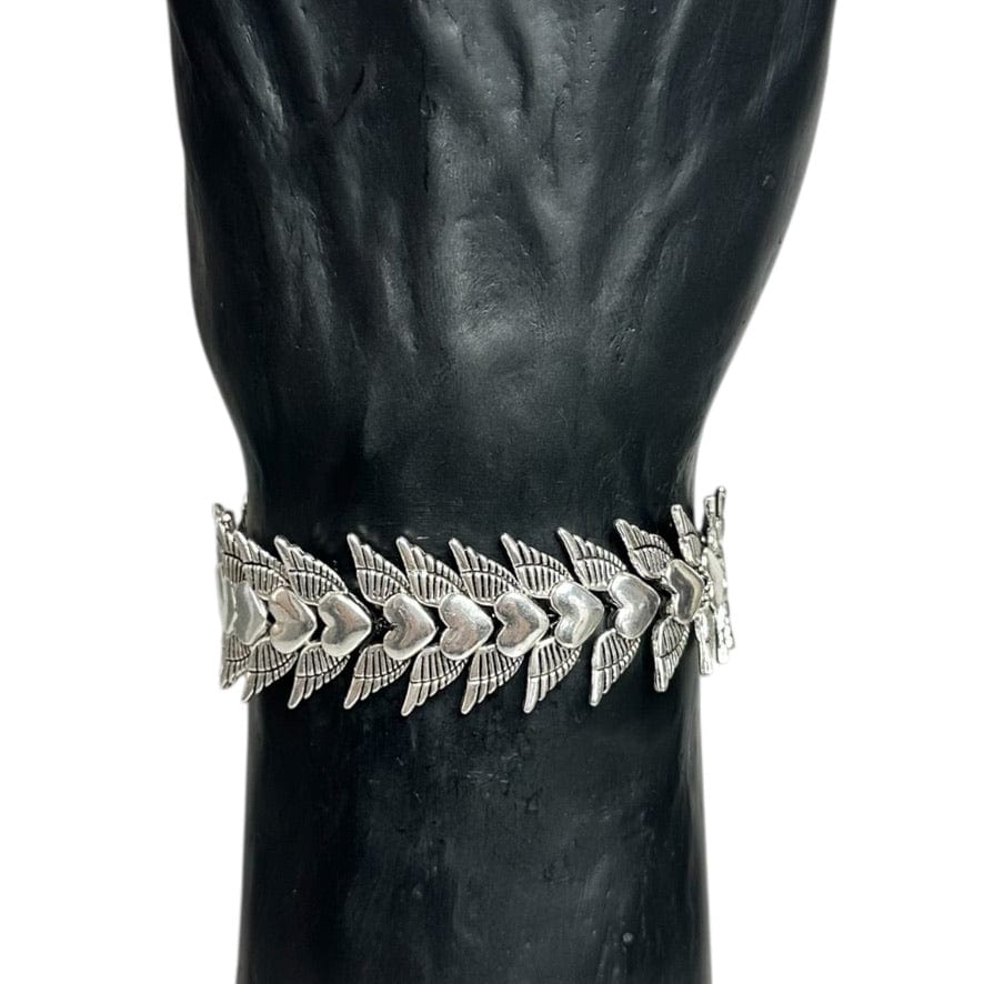 Custom Chop Shop Accessory Wornstar Custom Bracelet - Winged Heart