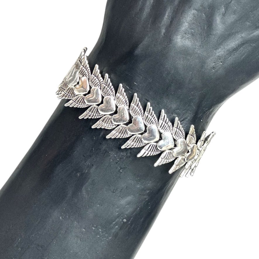 Custom Chop Shop Accessory Wornstar Custom Bracelet - Winged Heart
