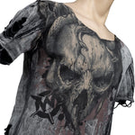 Custom Chop Shop T-Shirt Wornstar Custom Cut Tee - One of a Kind -  Ready to Ship - Size Medium