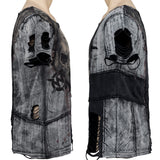 Custom Chop Shop T-Shirt Wornstar Custom Cut Tee - One of a Kind -  Ready to Ship - Size Medium