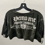 Custom Chop Shop T-Shirt Wornstar Custom Cut Tee - Ready to Ship - Cropped Casque Tee - One Size