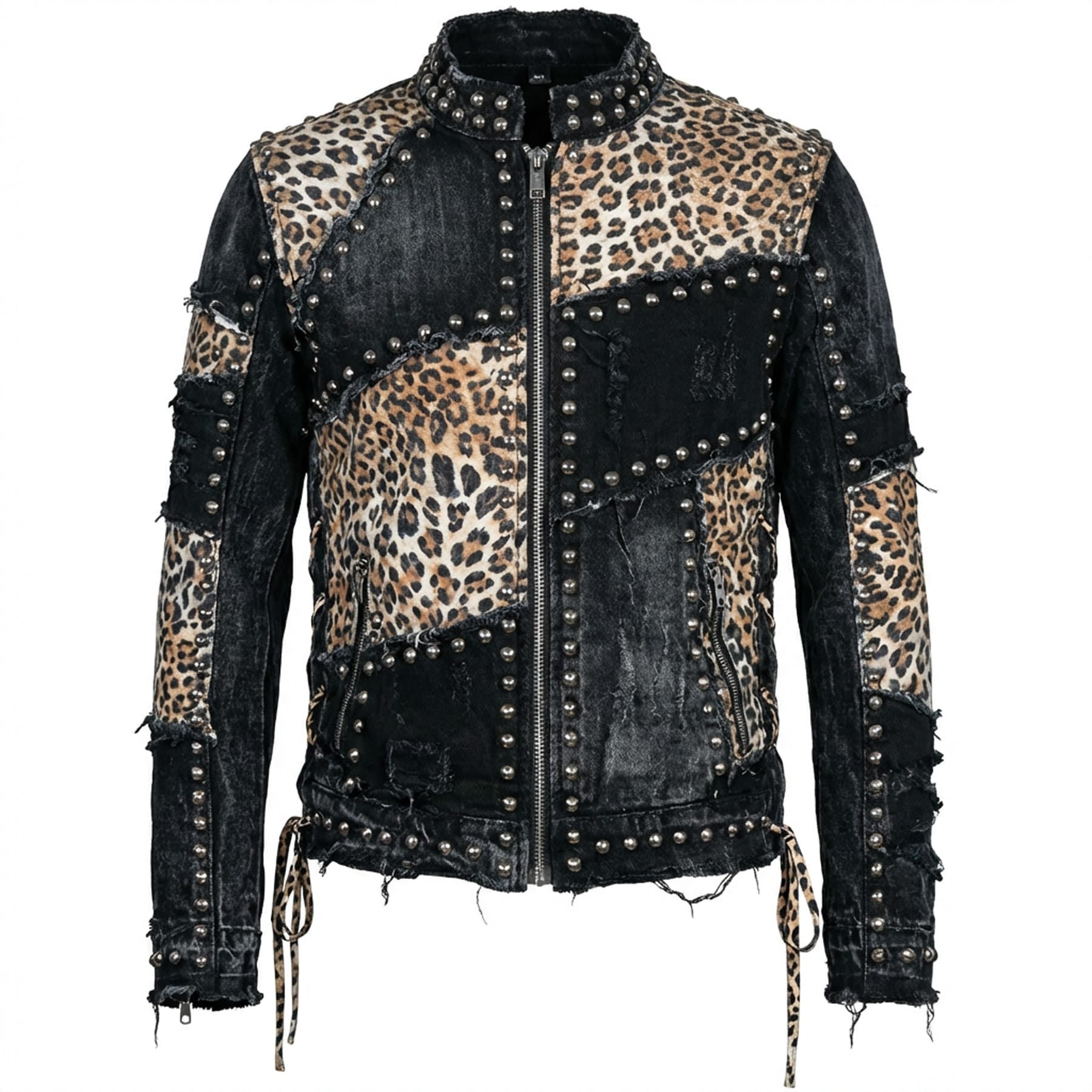 Custom Chop Shop Jacket Wornstar Custom Handmade Jacket - Alley Cat