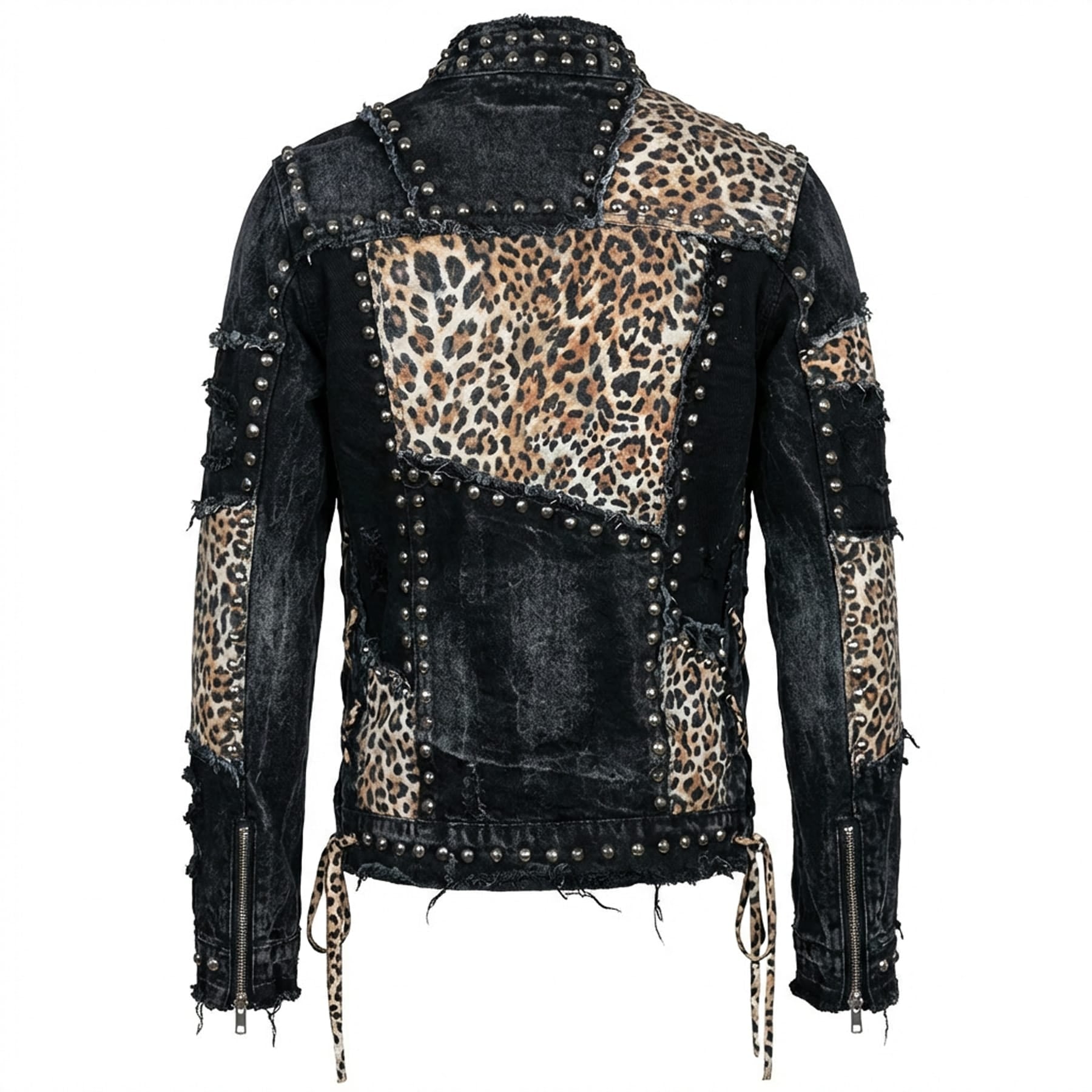 Custom Chop Shop Jacket Wornstar Custom Handmade Jacket - Alley Cat
