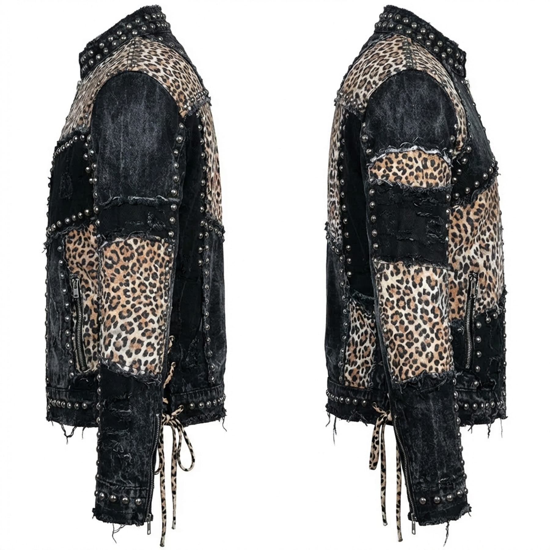 Custom Chop Shop Jacket Wornstar Custom Handmade Jacket - Alley Cat