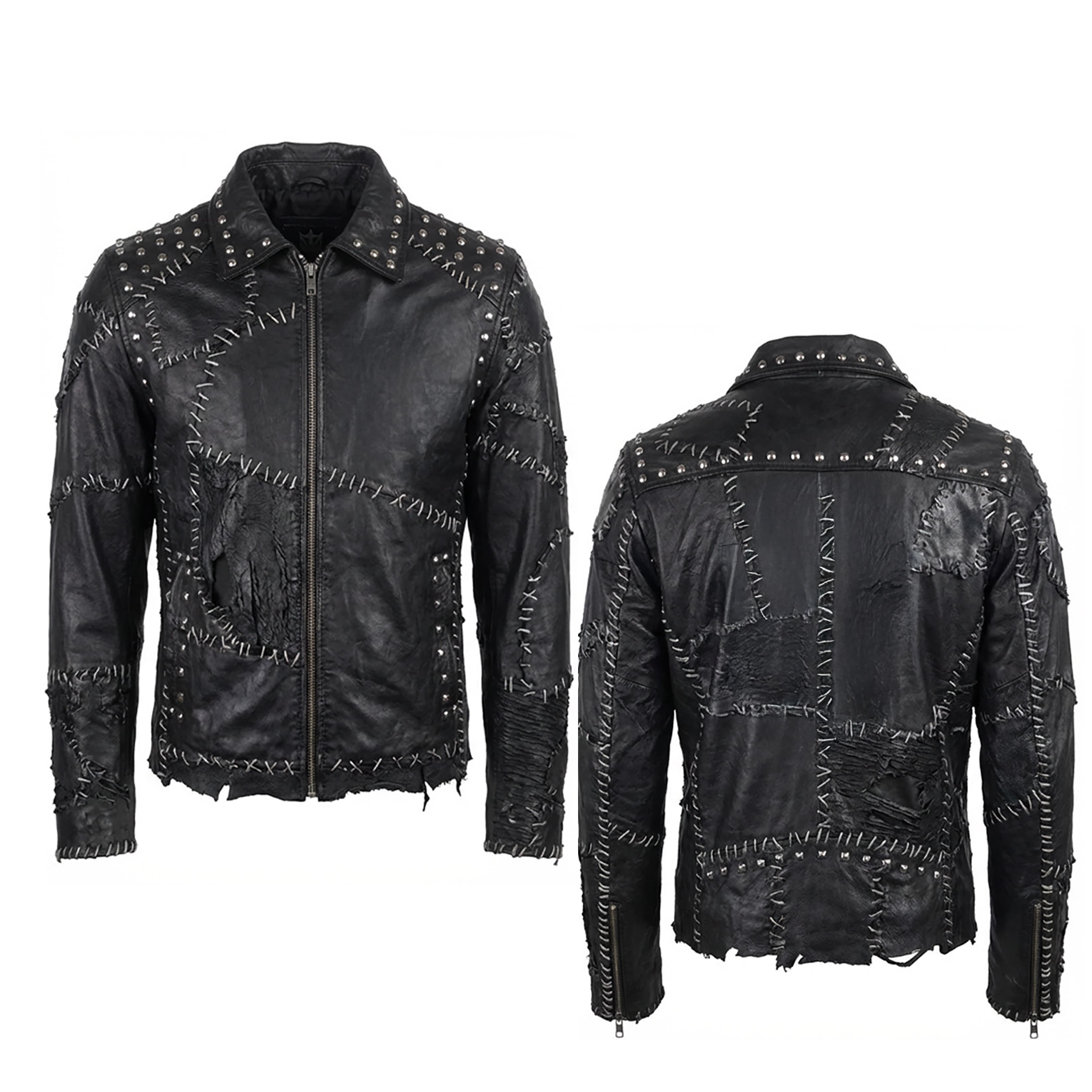 Custom Chop Shop Jacket Wornstar Custom Handmade Jacket - Decoy