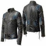 Custom Chop Shop Jacket Wornstar Custom Handmade Jacket - Dots