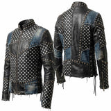 Custom Chop Shop Jacket Wornstar Custom Handmade Jacket - Dots
