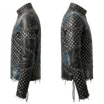 Custom Chop Shop Jacket Wornstar Custom Handmade Jacket - Dots