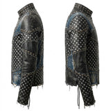 Custom Chop Shop Jacket Wornstar Custom Handmade Jacket - Dots