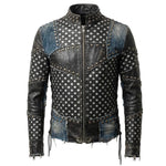 Custom Chop Shop Jacket Wornstar Custom Handmade Jacket - Dots