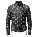 Custom Chop Shop Jacket Wornstar Custom Handmade Jacket - Dots