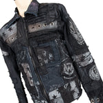 Custom Chop Shop Jacket Wornstar Custom Handmade Jacket - Grievous Angel