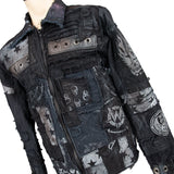 Custom Chop Shop Jacket Wornstar Custom Handmade Jacket - Grievous Angel